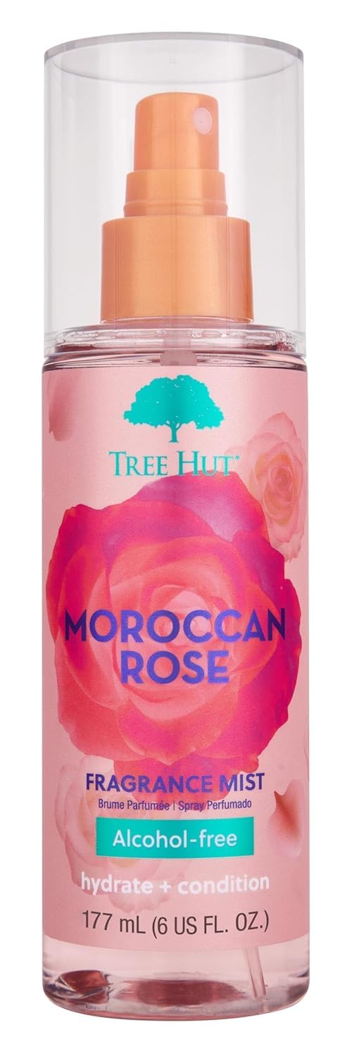 Tree Hut Moroccan Rose Hair Body Mist Alcohol Free Body – product photo (Body Sprays)