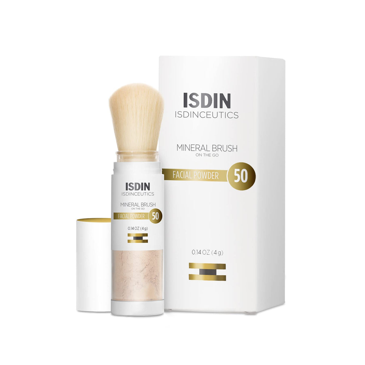ISDIN Isdinceutics Mineral Brush On Facial Powder 0 14 oz - Premium Selection Official Imagery - 2