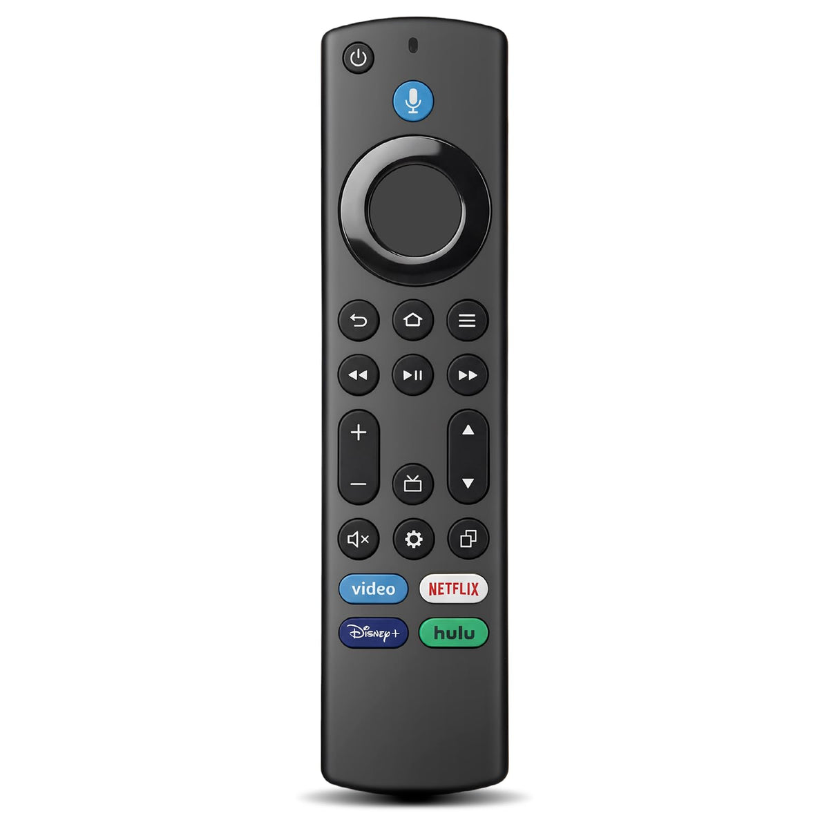IDGPUW Replacement Remote for Insignia Toshiba Amazon Fire Smart TV – Black