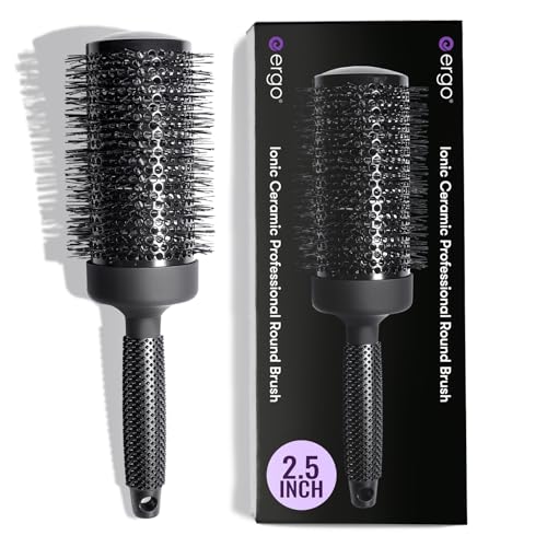 ERGO Ceramic Ionic Round Brush for Blow Out - ergo Official Imagery - 1