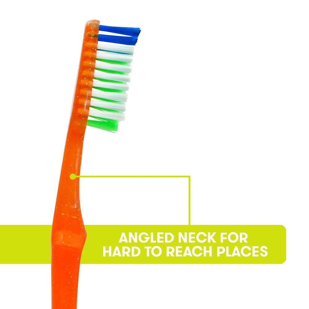 Reach Crystal Clean Firm Bristle Toothbrushes 6 Pack – alternate angle