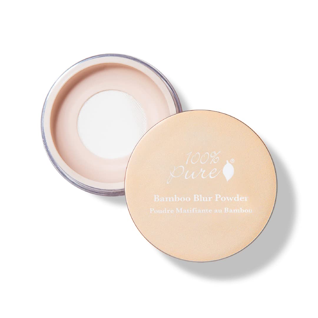 100% PURE Bamboo Blur Powder Tinted Setting Mattifying, Transluscent – product photo (Powder)