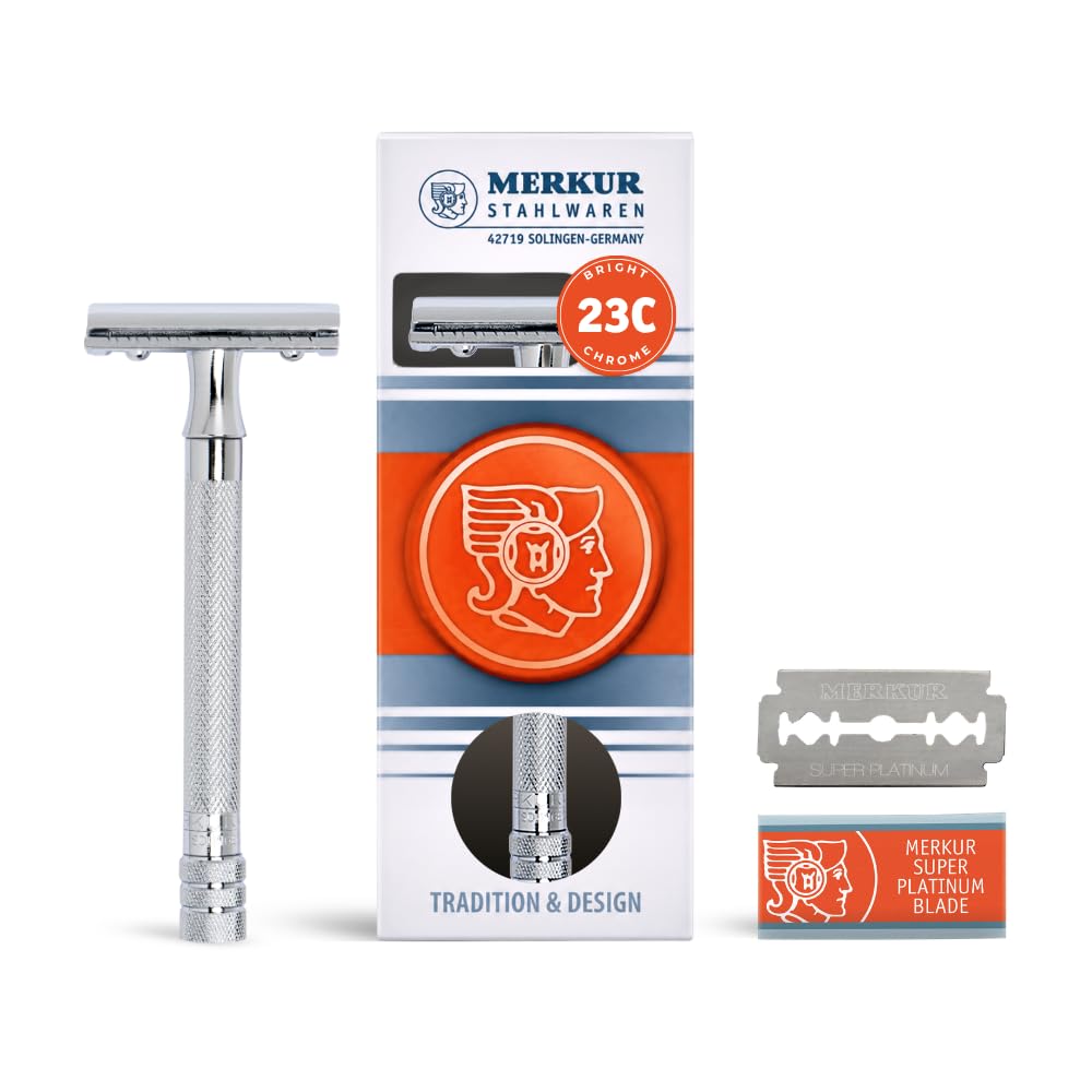 MERKUR 23C Double Edge Safety Razor - MERKUR Official Imagery - 2