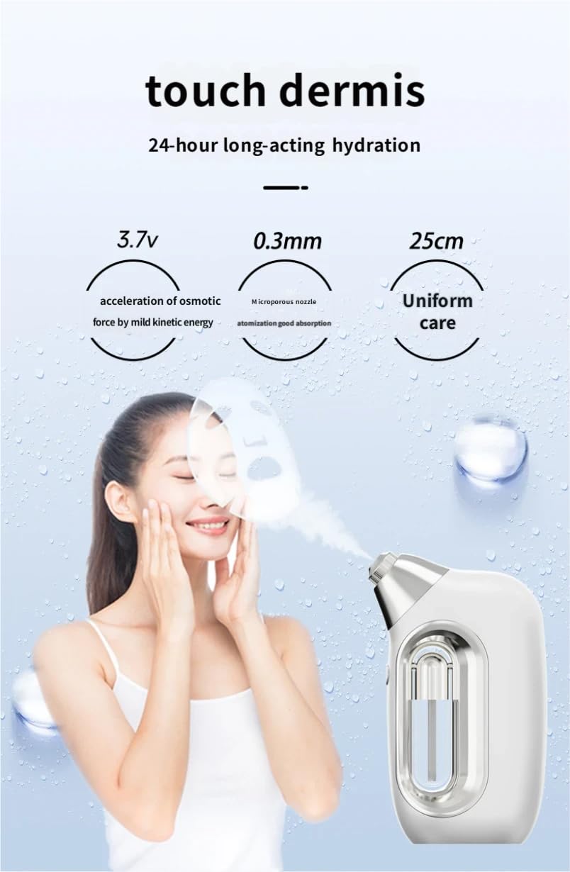 Nano Mist Hydrator Handheld Facial Moisturizing Sprayer - Premium Selection Official Imagery - 4