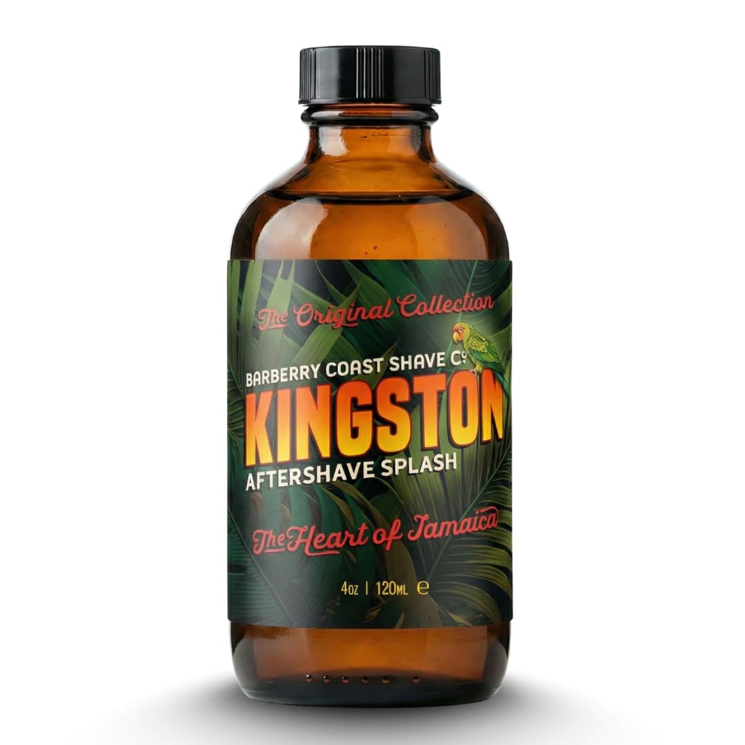 Barberry Coast Shave Co Kingston Aftershave Splash for Men - Barberry Coast Shave Co. Official Imagery - 2