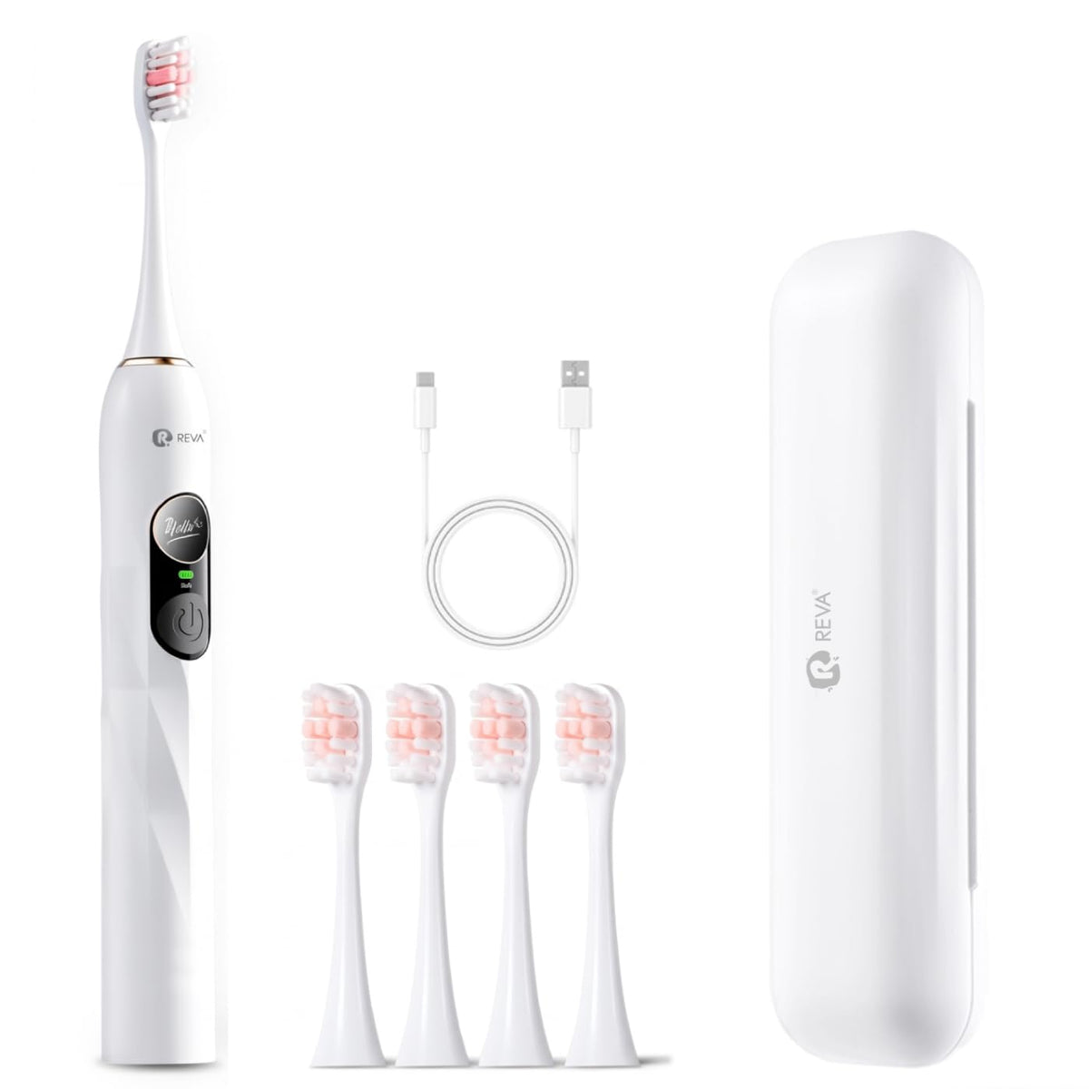 Reva V3 Sonic Electric Toothbrush for Adults Dual Display 5 - R REVA Official Imagery - 2