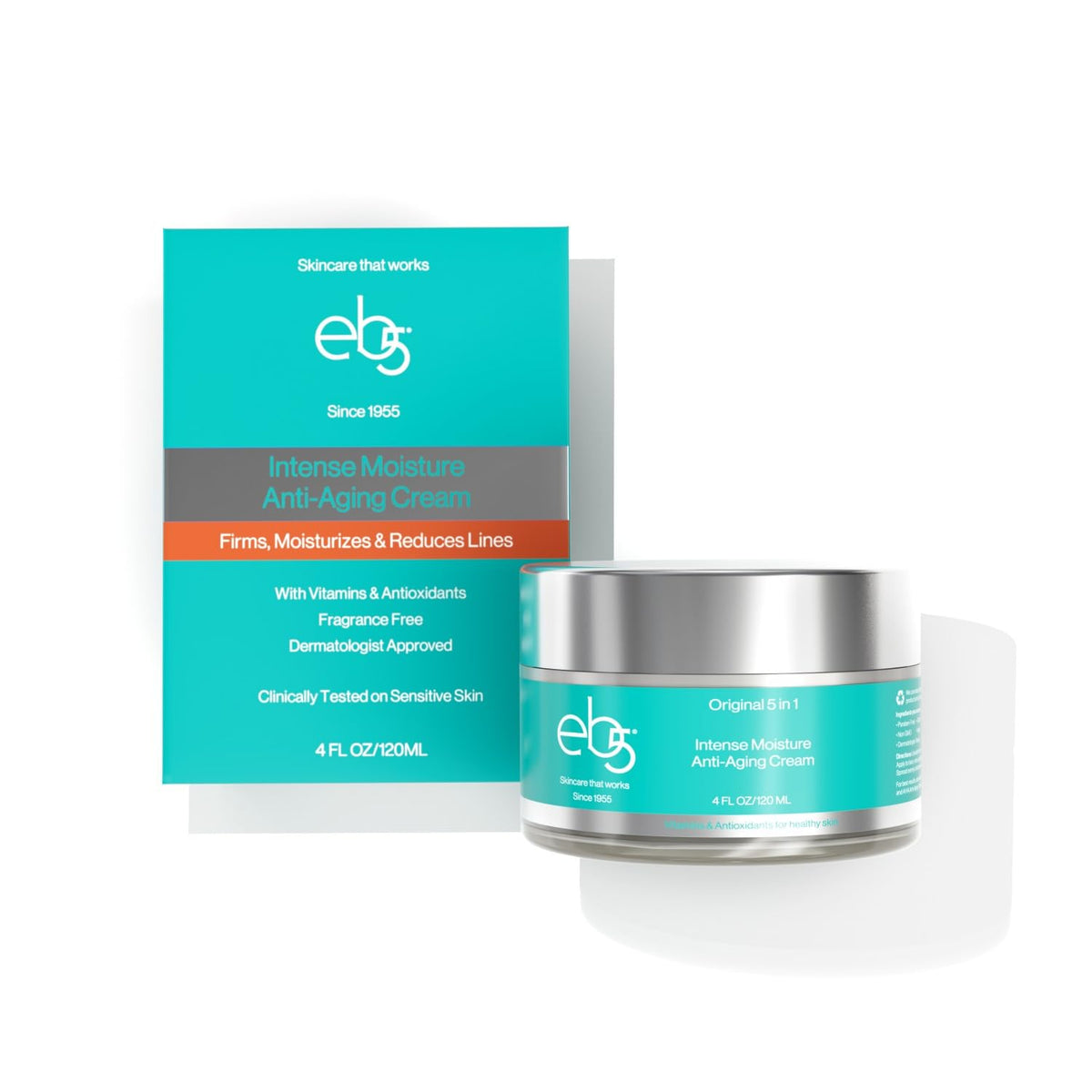 eb5 Intense Moisture Anti Aging Moisturizer Face and Neck - eb5 Official Imagery - 2