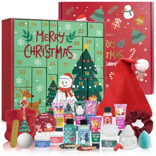Advent Calendar 2026 Christmas Gift Sets Beauty 24 Days for - Nomemio Official Imagery - 1
