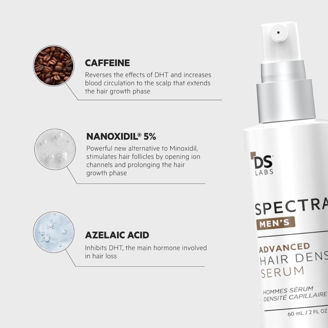 DS Labs Spectral Men s Hair Density Serum for Thinning Hair - ds labs Official Imagery - 7