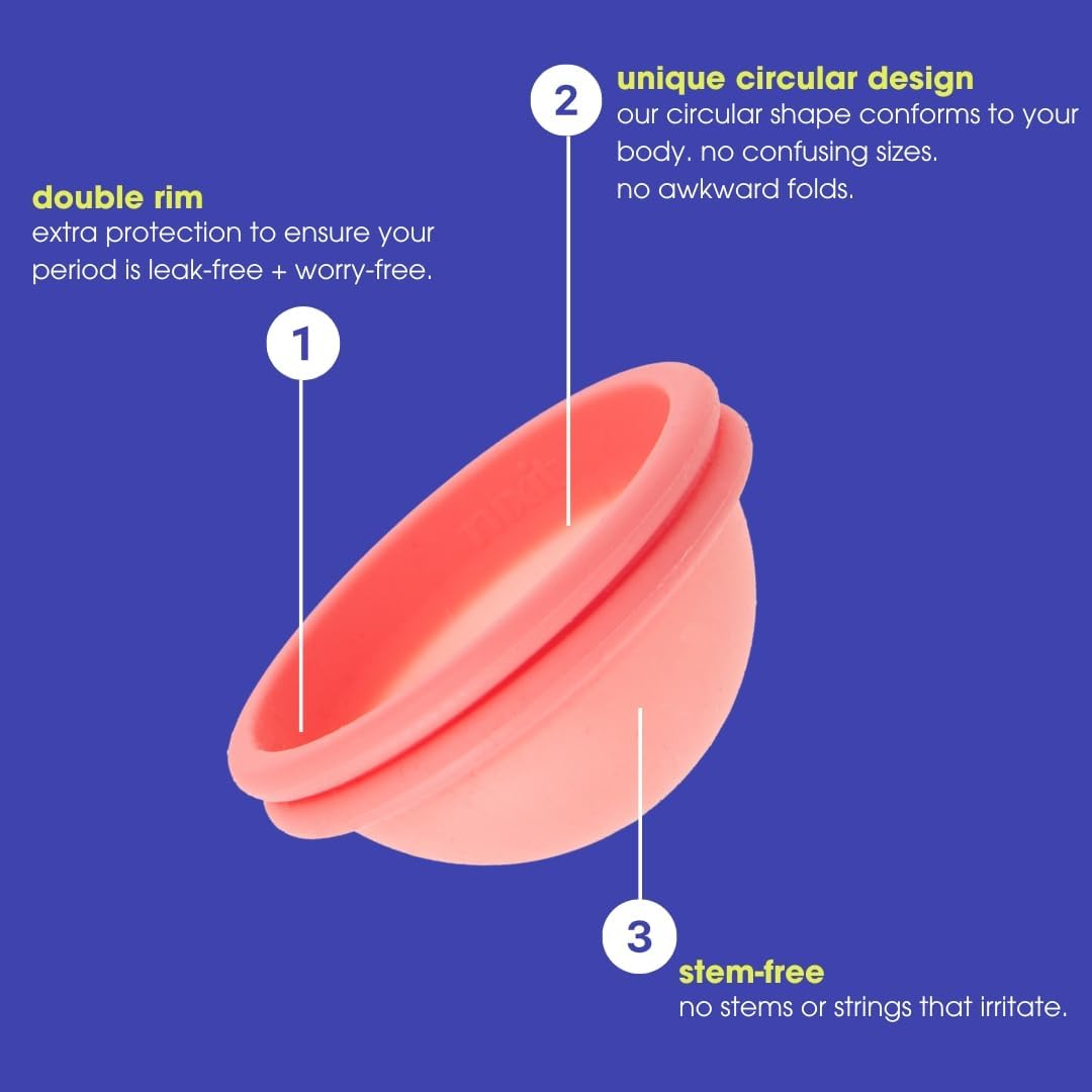 nixit Reusable Menstrual Disc - nixit Official Imagery - 5