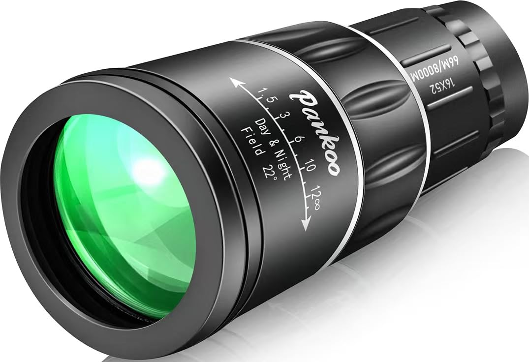 Pankoo 16x52 Monocular Telescope High Powered 2026 Power Prism – product photo (Monoculars)