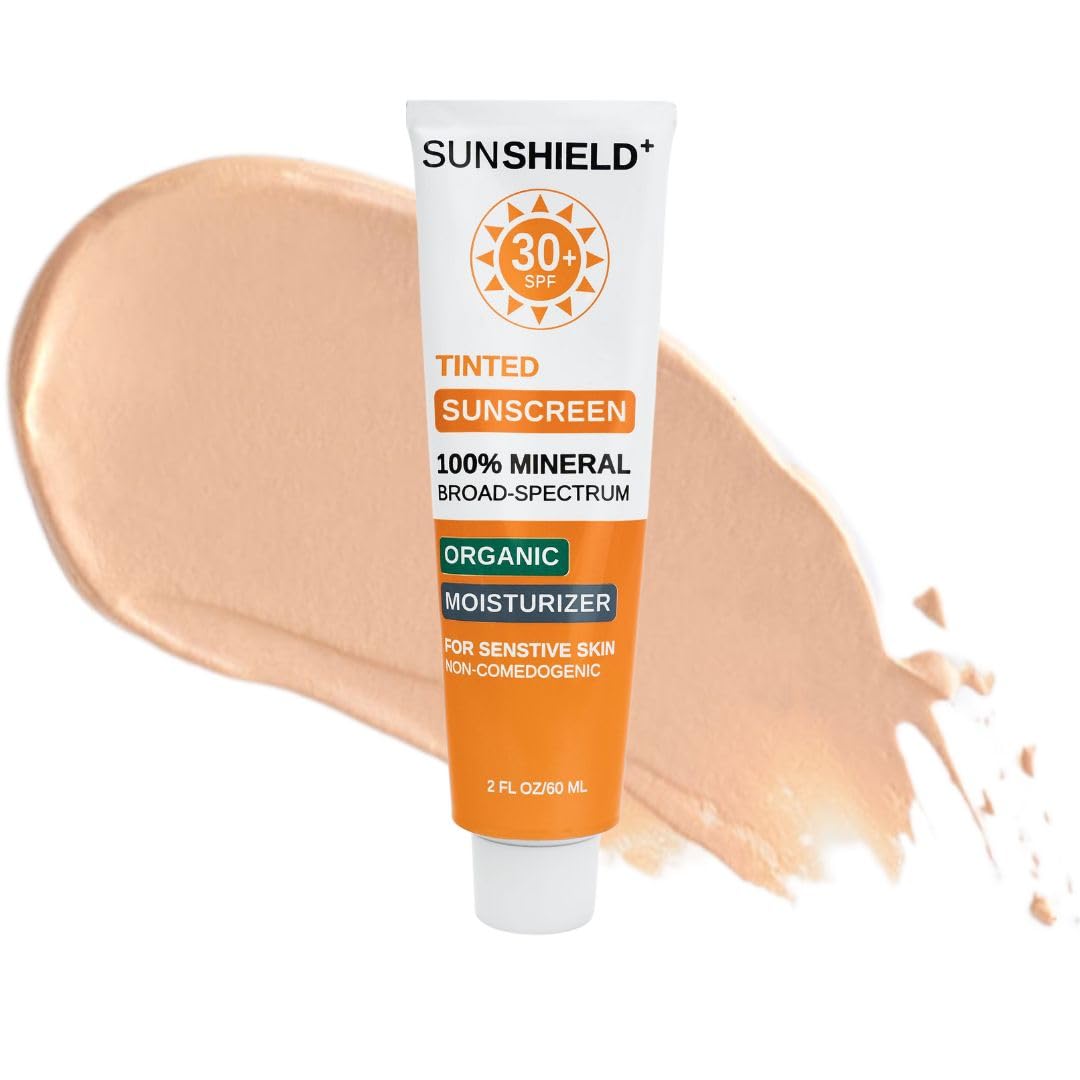 Daily SunShield Tinted Mineral Sunscreen SPF 30 Oat - Ginger Armor Official Imagery - 8