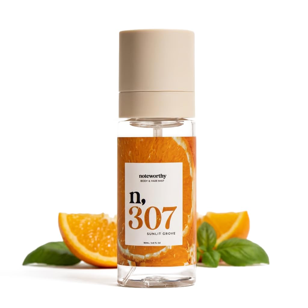 Noteworthy n 307 Sunlit Grove Body Mist Mandarin Clementine - Noteworthy Official Imagery - 2
