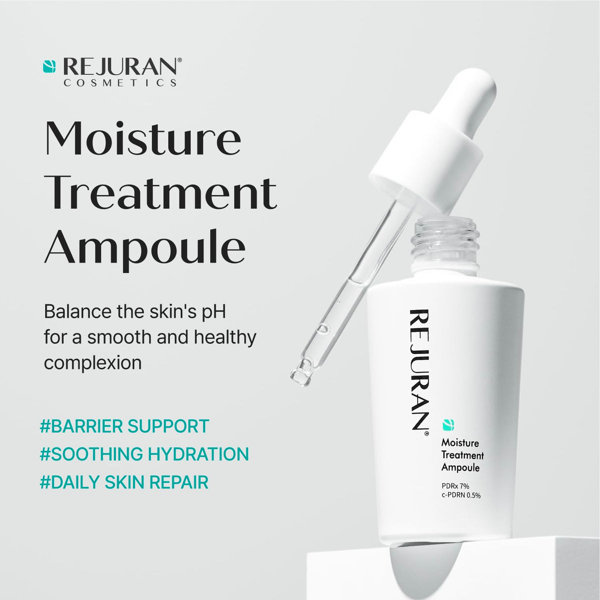 REJURAN Moisture Treatment Ampoule c PDRN Face Serum 1 01 fl - REJURAN Official Imagery - 3