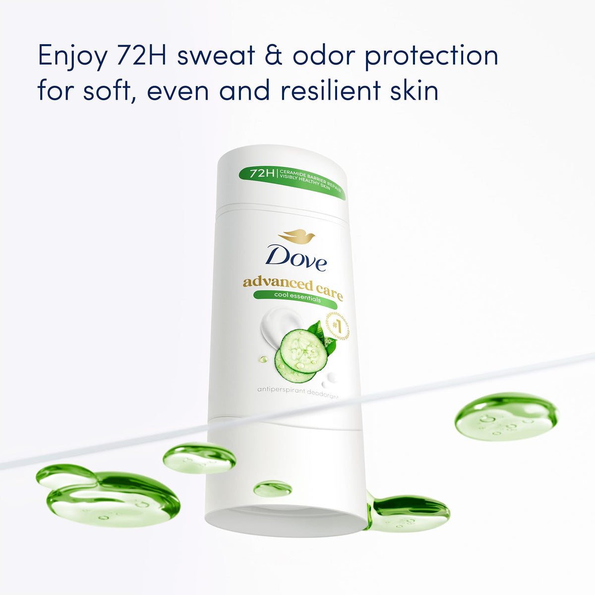 Dove Advanced Care Antiperspirant Deodorant Stick Cool – full view
