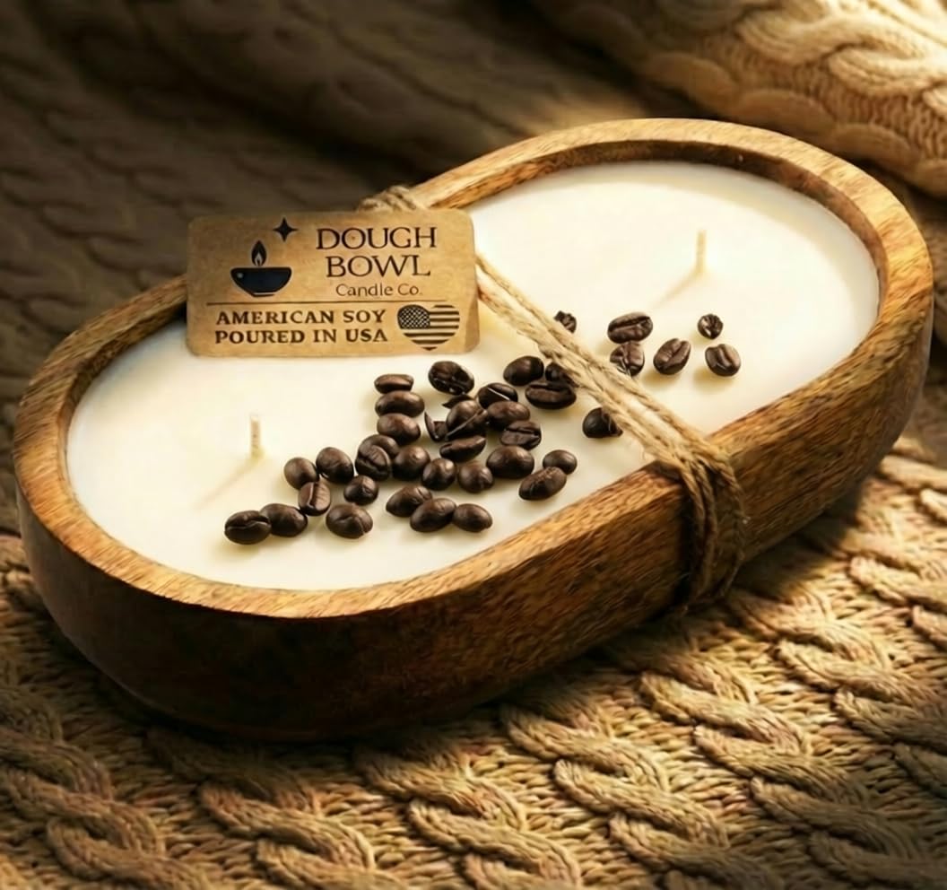 Dough Bowl Candle Co Coffee Candle - Dough Bowl Candle Company Official Imagery - 1