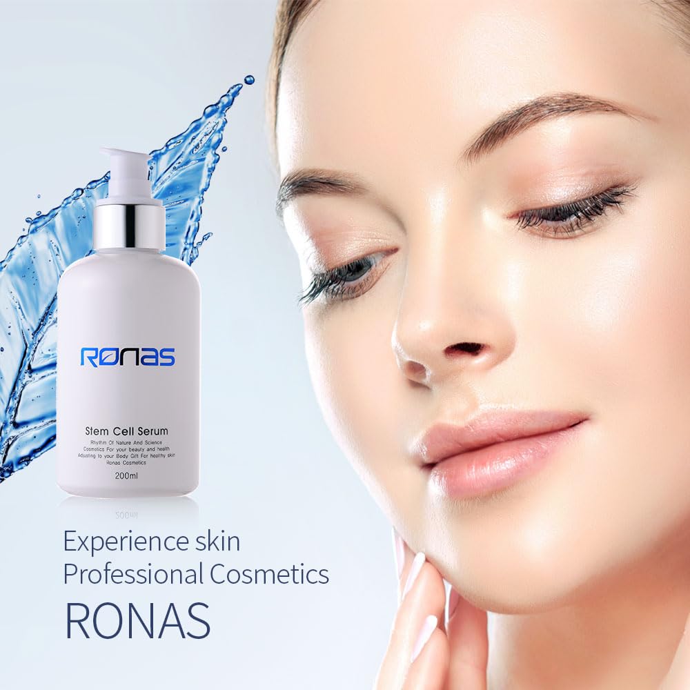 Ronas Stem Cell Serum Korean Facial Moisturizer with - BabyFaceDiary Official Imagery - 6