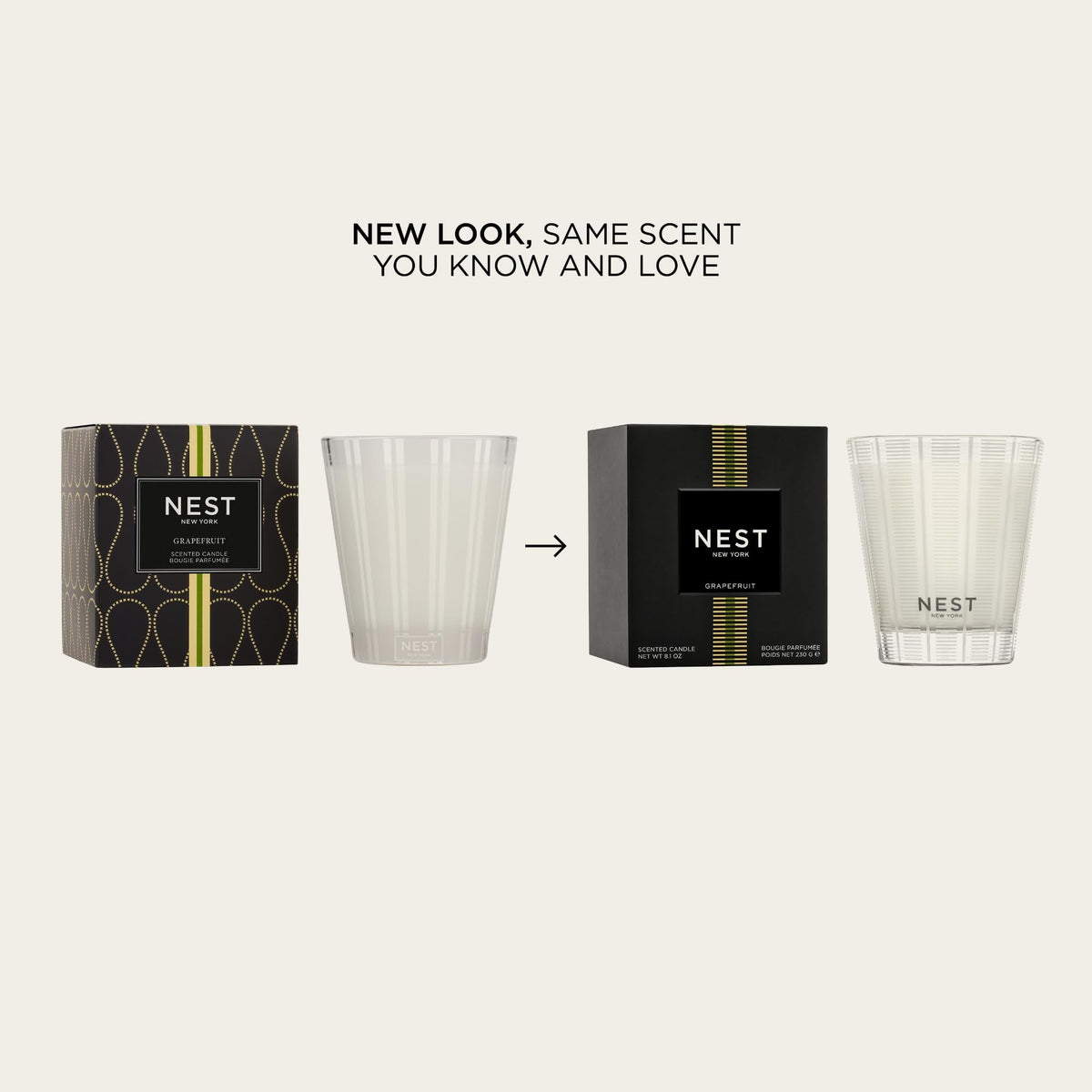 NEST New York Scented Classic Candle Grapefruit - Premium Selection Official Imagery - 3