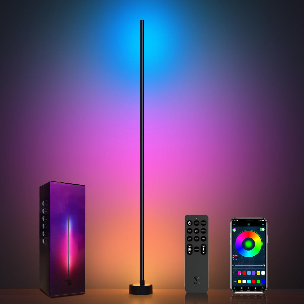 Miortior Corner Floor Lamp - Miortior Official Imagery - 1