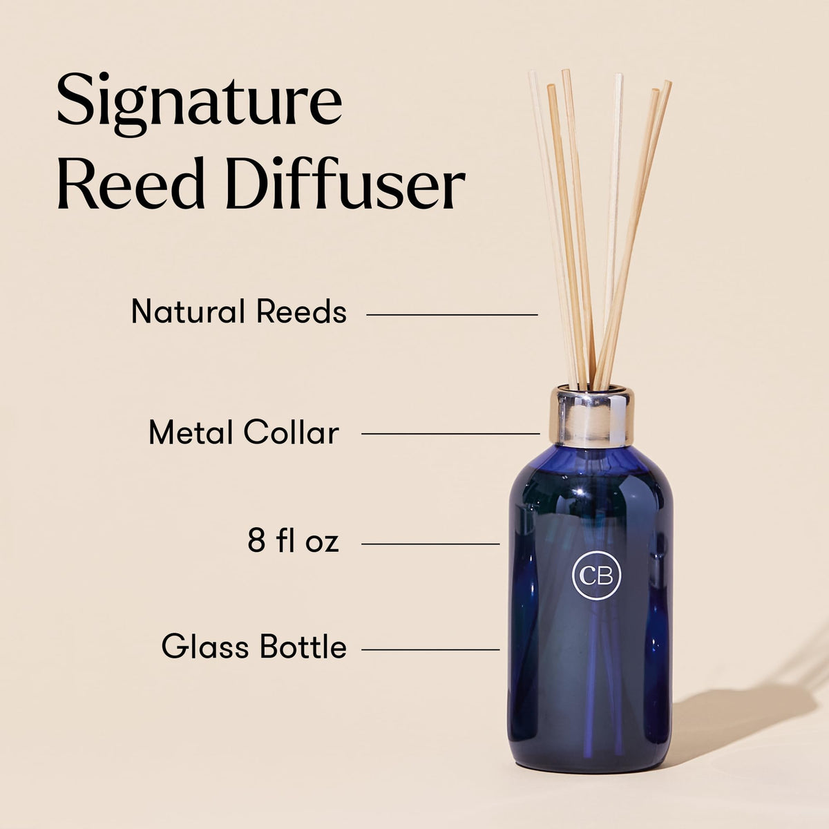 Capri Blue Volcano Reed Diffuser Set - Premium Selection Official Imagery - 6
