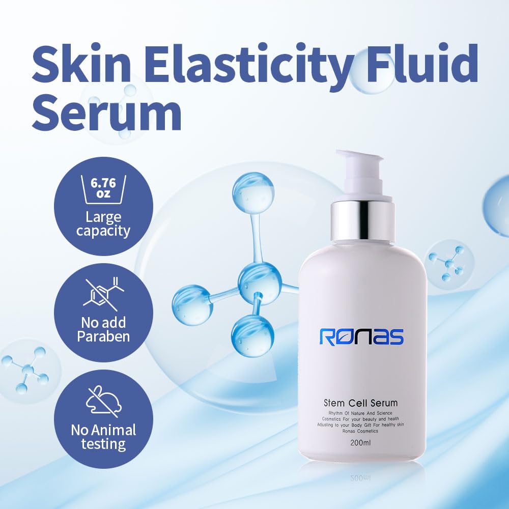 Ronas Stem Cell Serum Korean Facial Moisturizer with - BabyFaceDiary Official Imagery - 3
