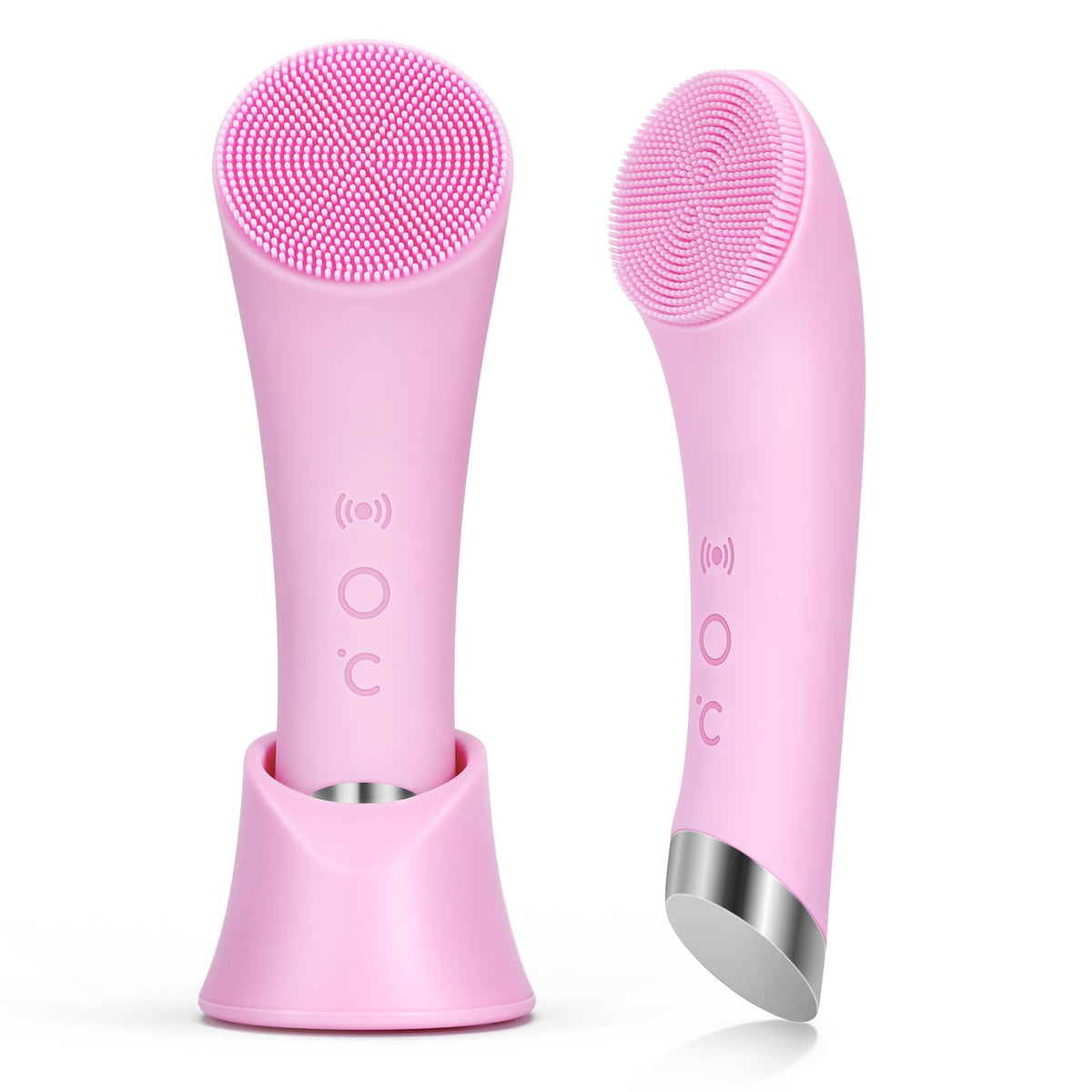 PRITECH Silicone Face Scrubber Rechargeable Facial Cleansing – product photo (Powered Facial Cleansing Brushes & Devices