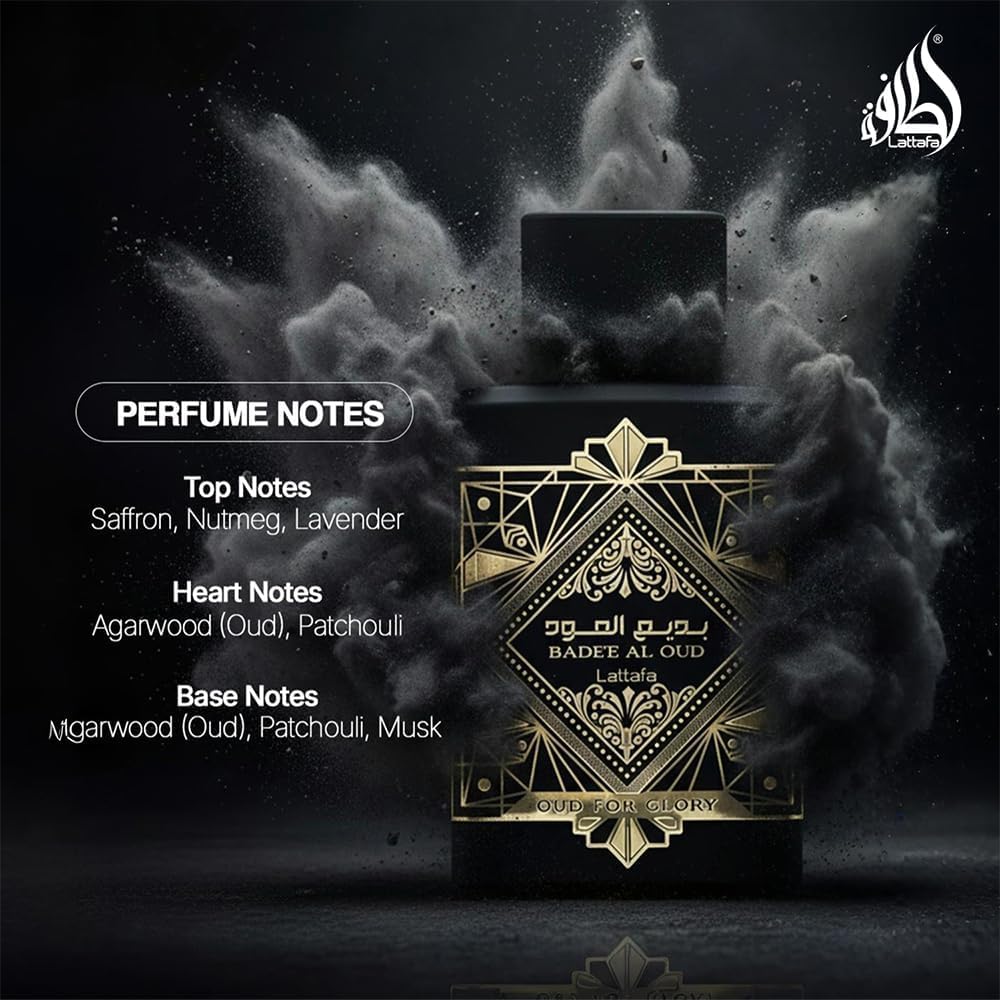 Lattafa Perfumes Bade e Al Oud Oud for Glory for Unisex Eau – full view