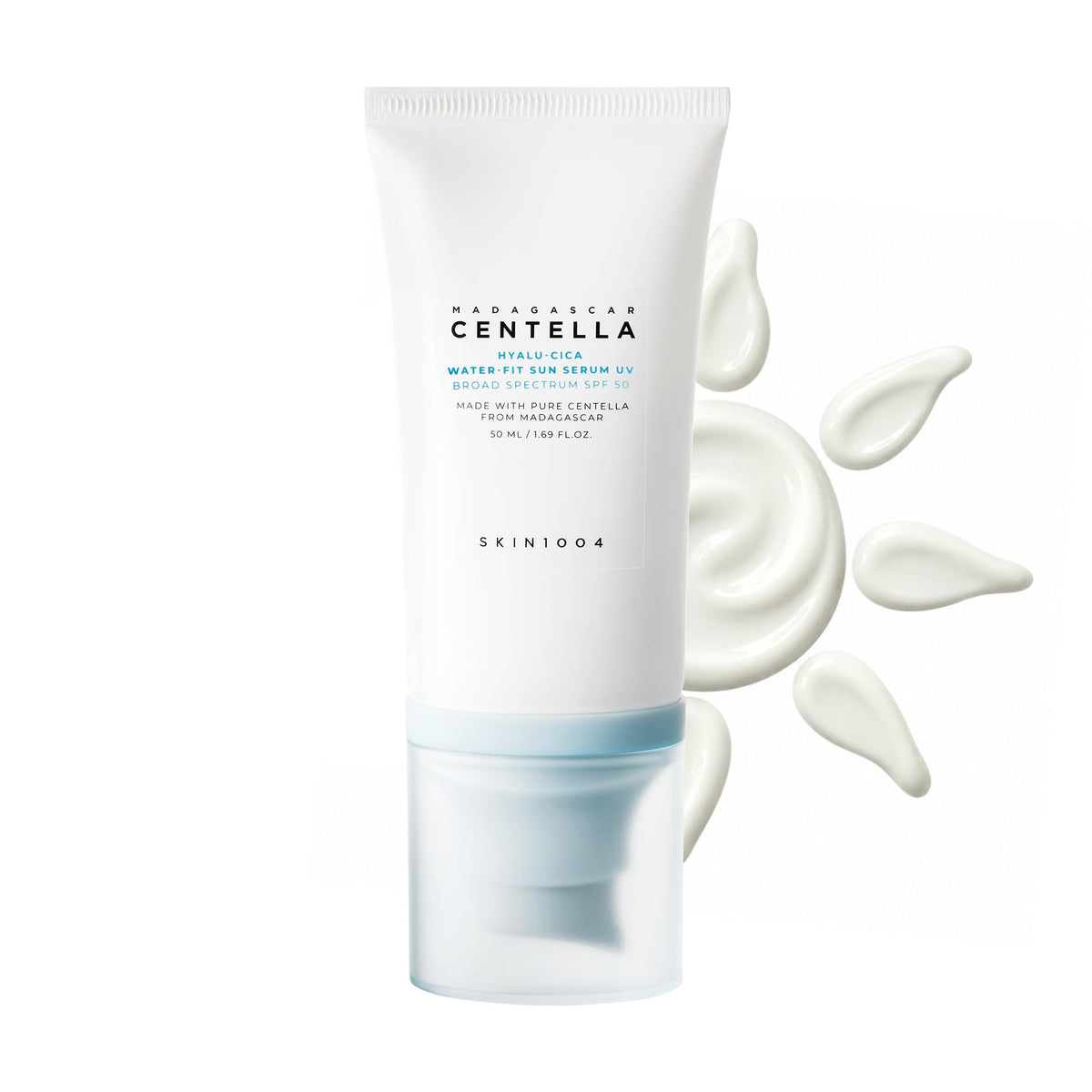 SKIN1004 Hyalu Cica Water Fit Sun Serum UV SPF 50 Sunscreen – product photo (Facial Sunscreens)