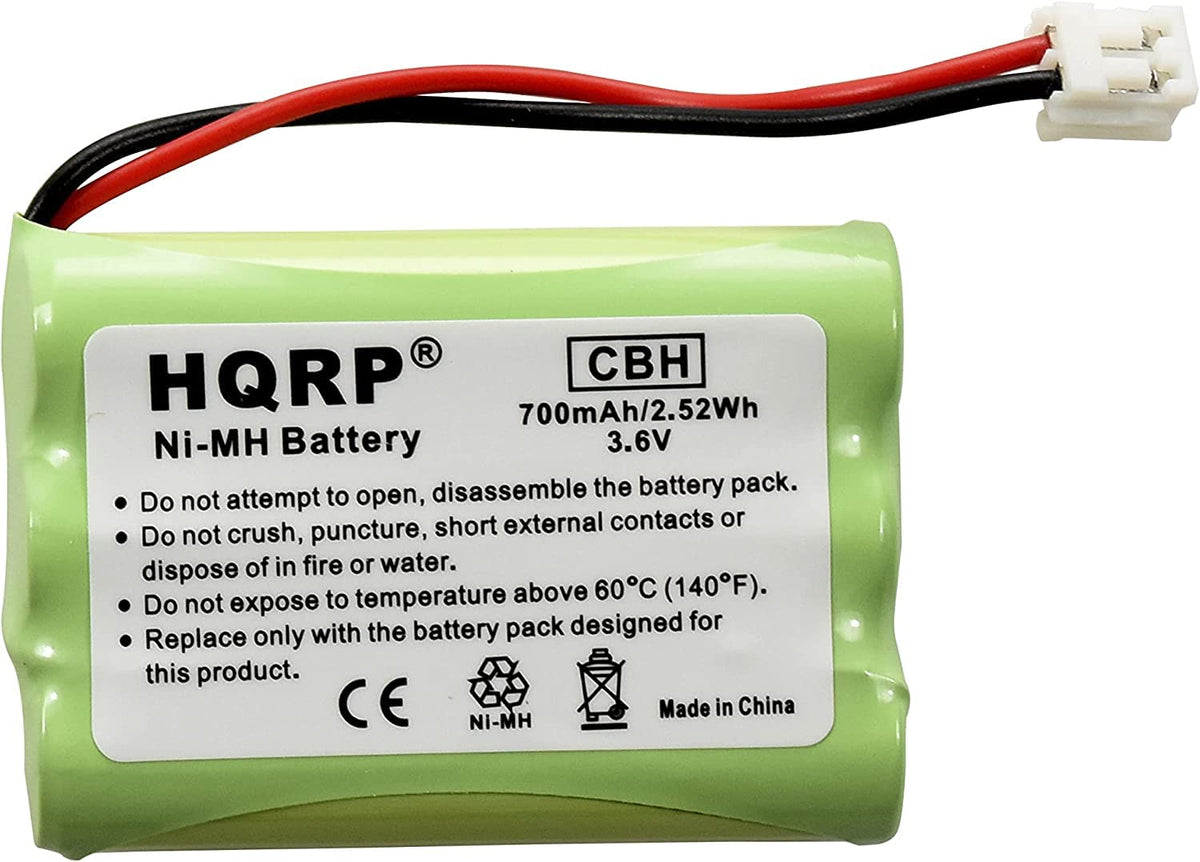 HQRP 5 Pack Phone Battery for VTech 89 1323 00 00 8913230000 - HQRP Official Imagery - 5