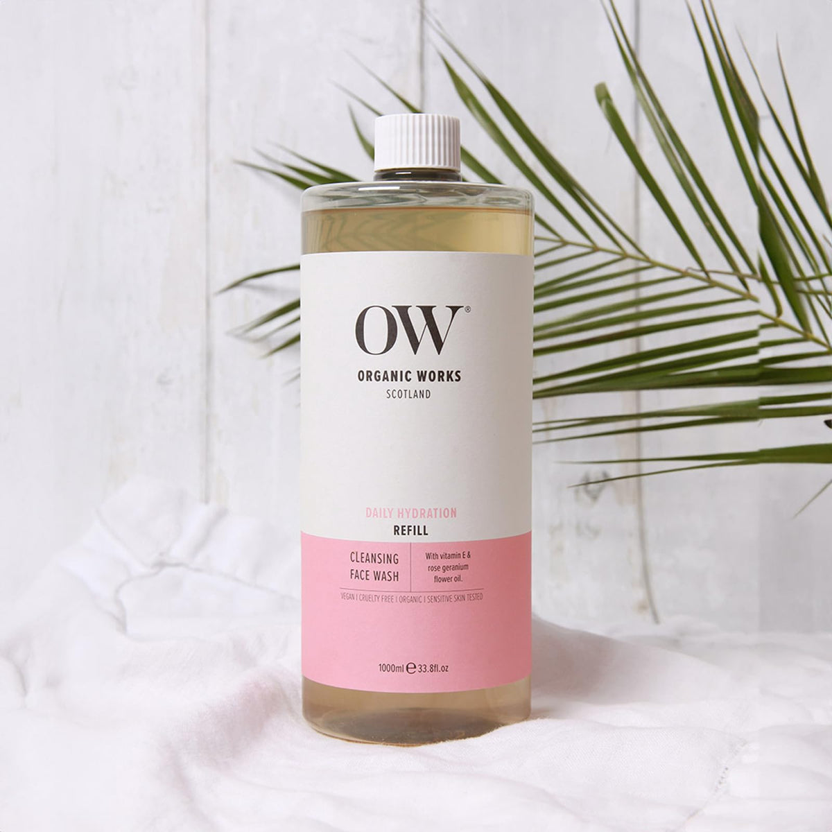 Organic Works Daily Hydration Cleansing Face Wash for Women - Organic Works Official Imagery - 6