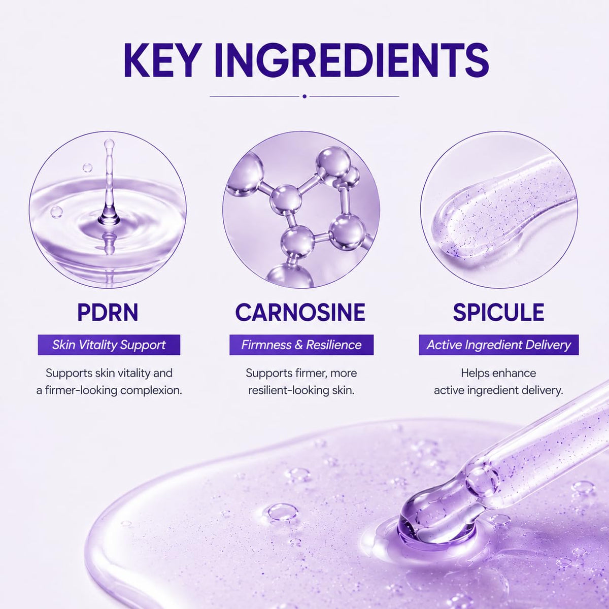 YYYLAB Carnosine A R B Age Defying Spicule Serum with PDRN - YYY LAB Official Imagery - 4