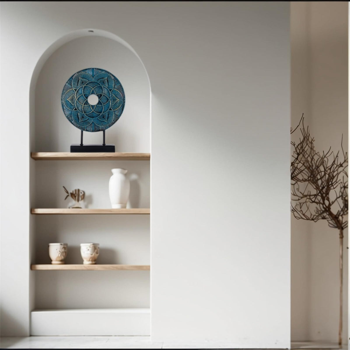 Modern Sculpture Decorative Objects Above Cabinet Decor - HODESunPure Official Imagery - 7