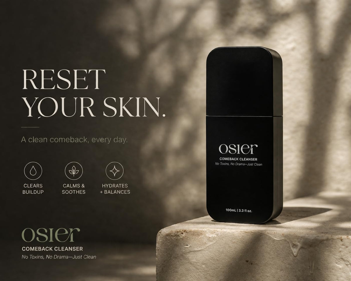 Osier Comeback Face Cleanser Korean Skincare Daily Face Wash - Osier Official Imagery - 3