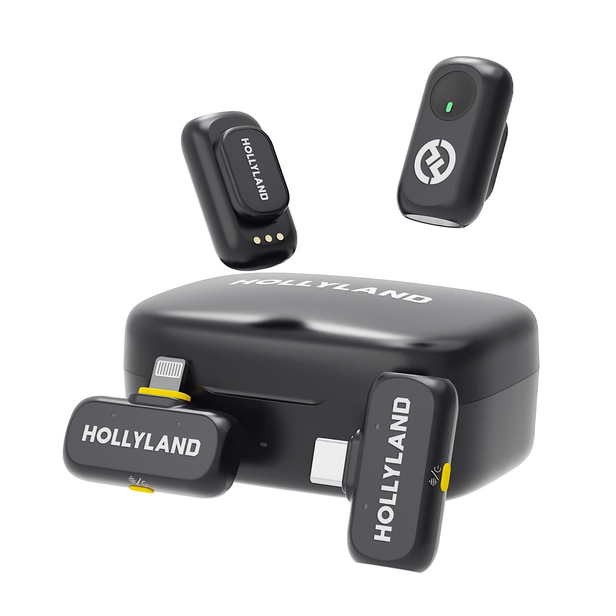 Hollyland Lark A1 Combo Wireless Magnetic Microphone – product photo (Wireless Lavalier Microphones)