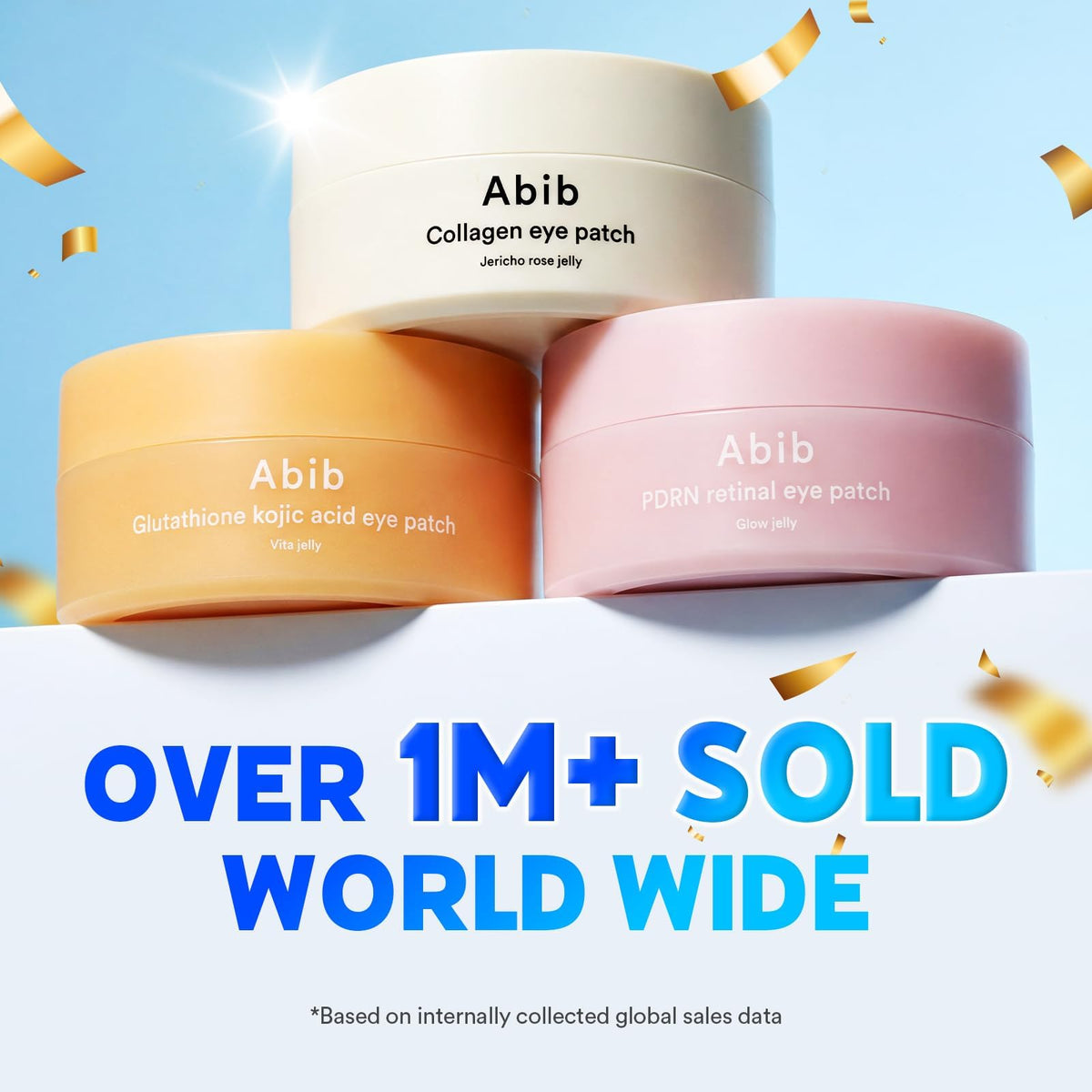 Abib PDRN Retinal Eye Patches for Rejuvenating Puffy Eyes – packaging and label