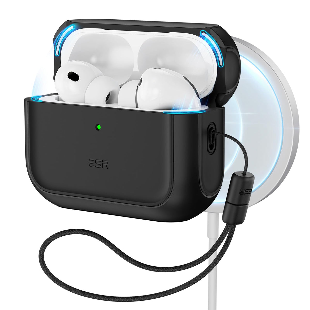 ESR for AirPods Pro 3 Case Compatible with MagSafes Black – product photo (Cases)
