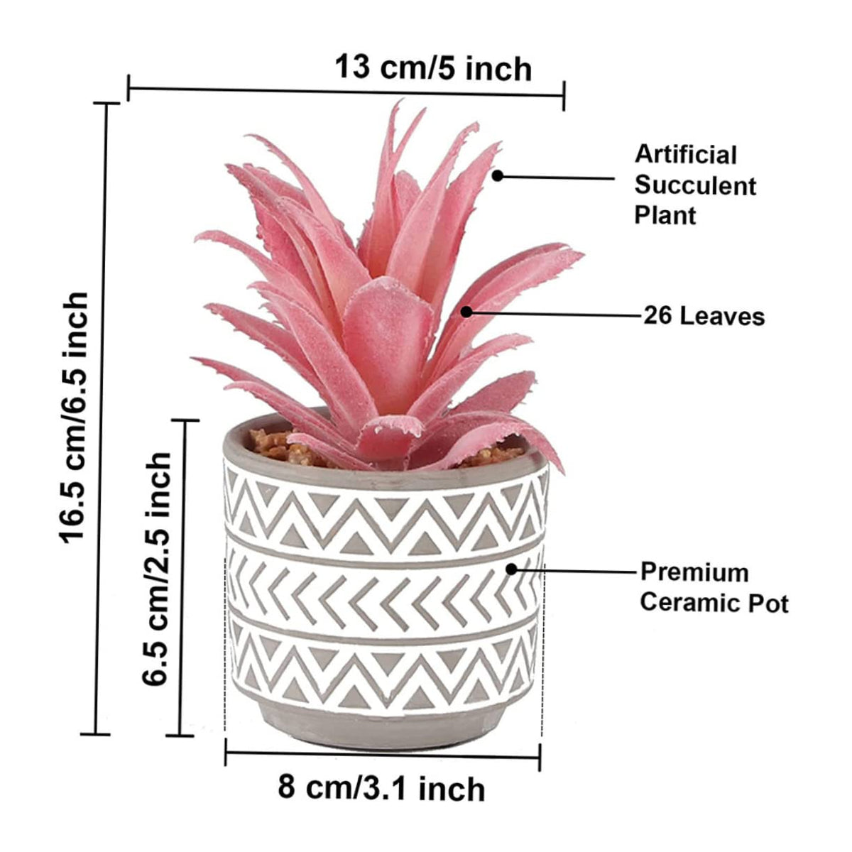3Pcs Small Artificial Plants for Indoor Outdoor Decor Faux - Holibanna Official Imagery - 8