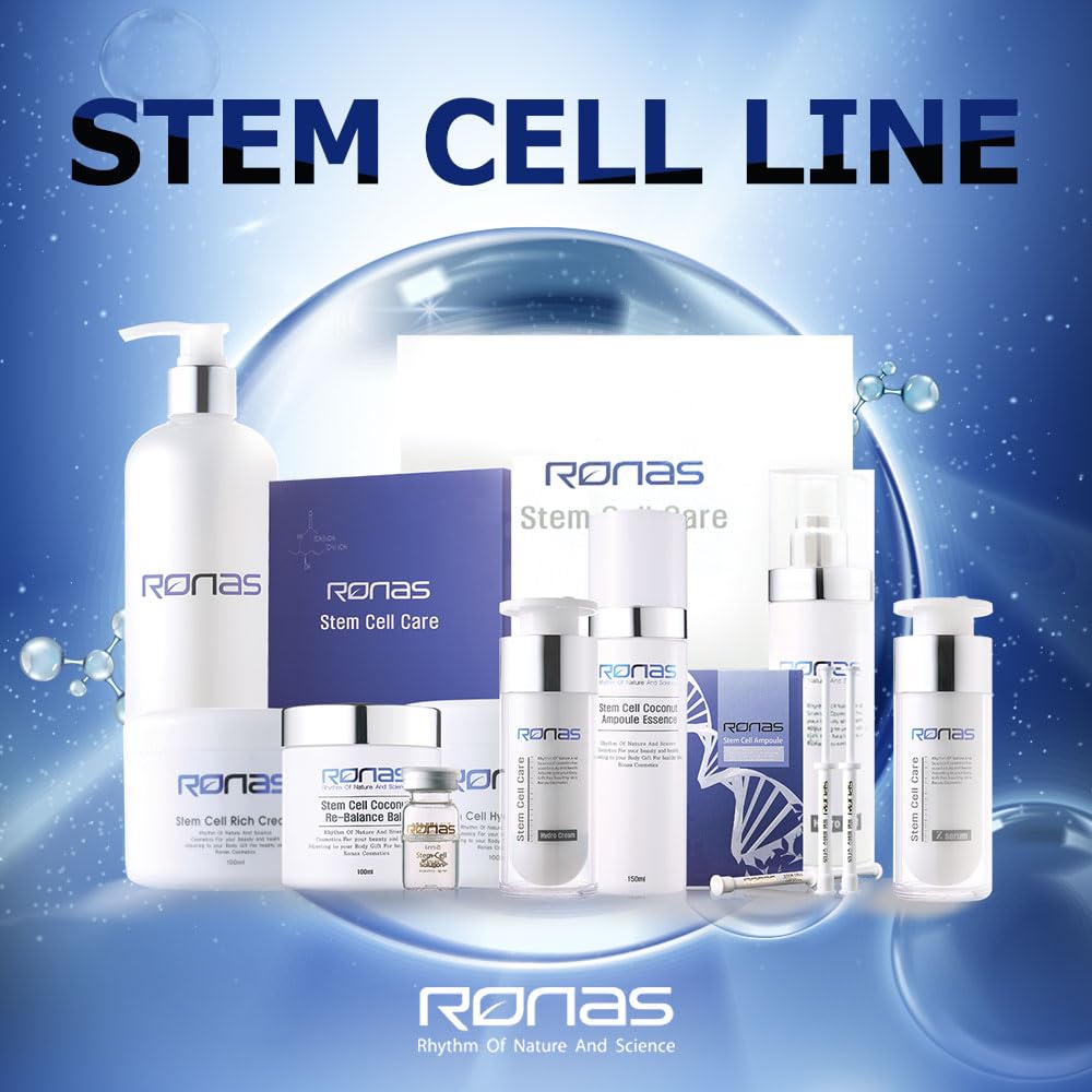 Ronas Stem Cell Serum Korean Facial Moisturizer with - BabyFaceDiary Official Imagery - 7