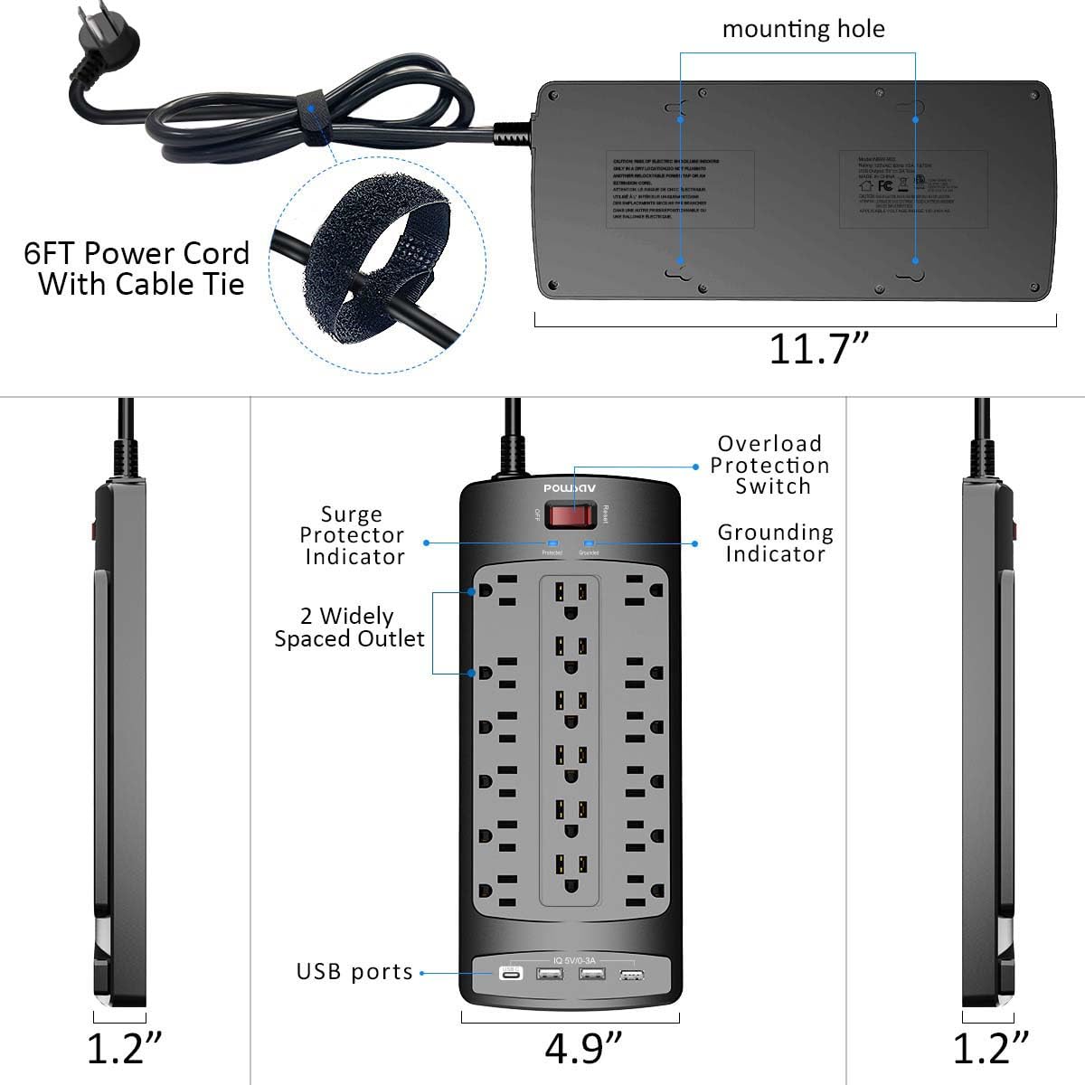 POWSAV – Power Strips on display