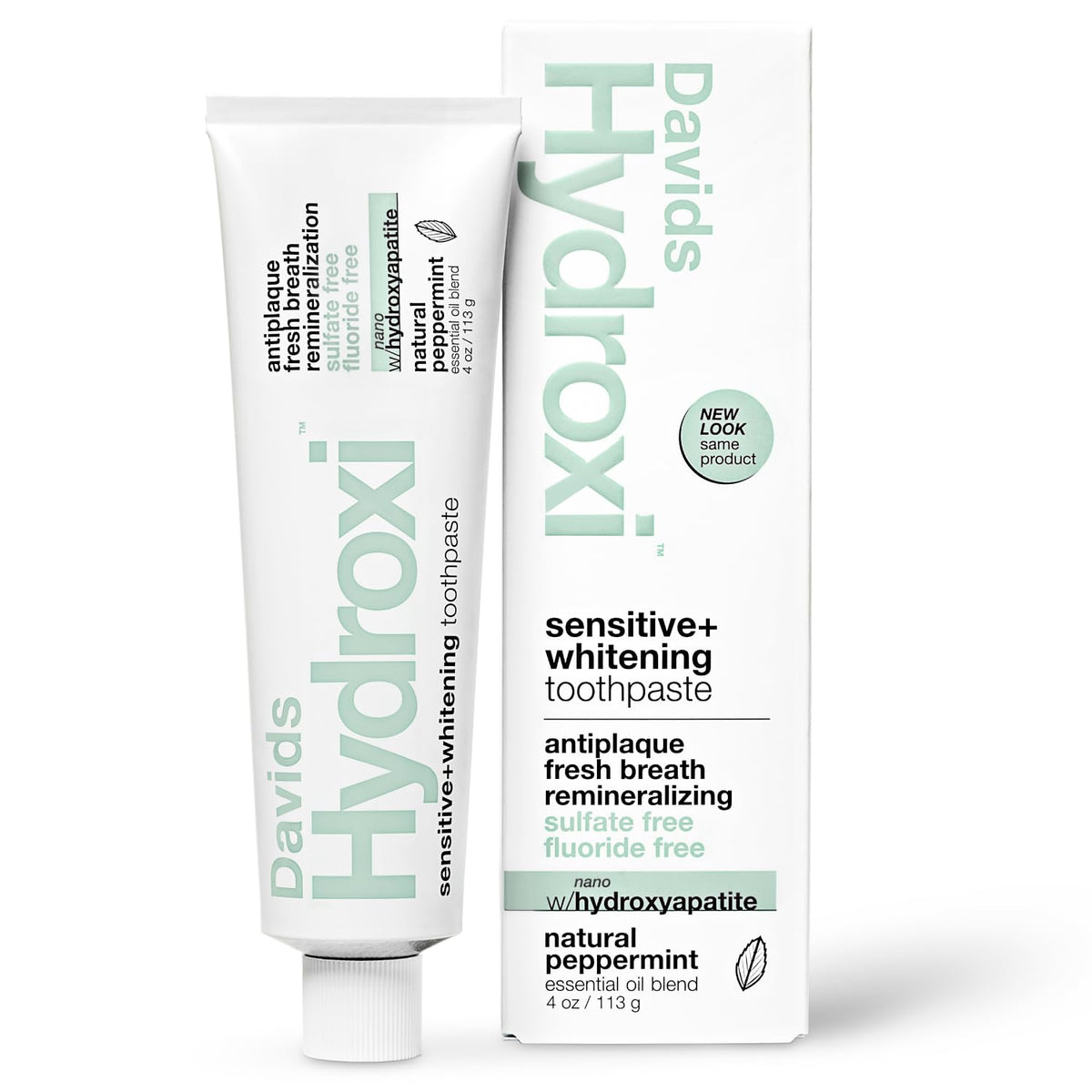 Davids Nano Hydroxyapatite Toothpaste Sensitive Whitening – product photo (Toothpaste)