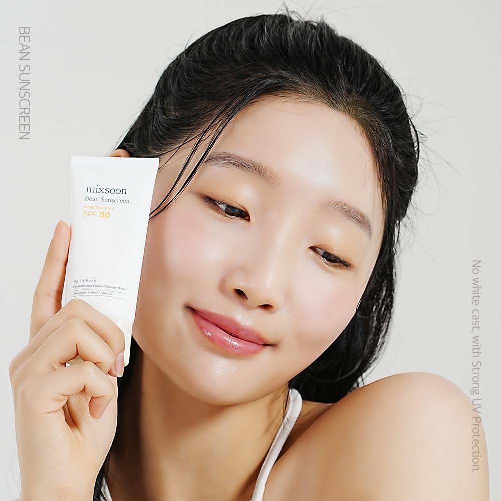 mixsoon Bean Sunscreen Lightweight Airy Texture SPF 50 No – close-up detail