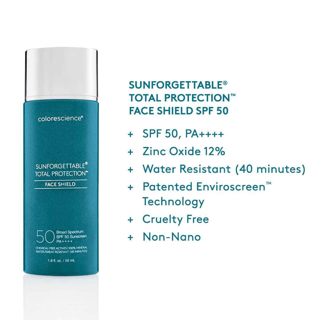 Colorescience Total Protection Face Shield SPF 50 1 8 Fl Oz - Premium Selection Official Imagery - 7