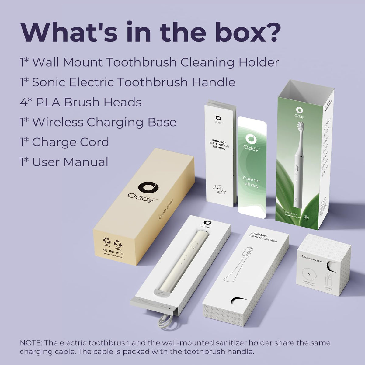 Oday Electric Toothbrush for Adults with Toothbrush - Oday Official Imagery - 8