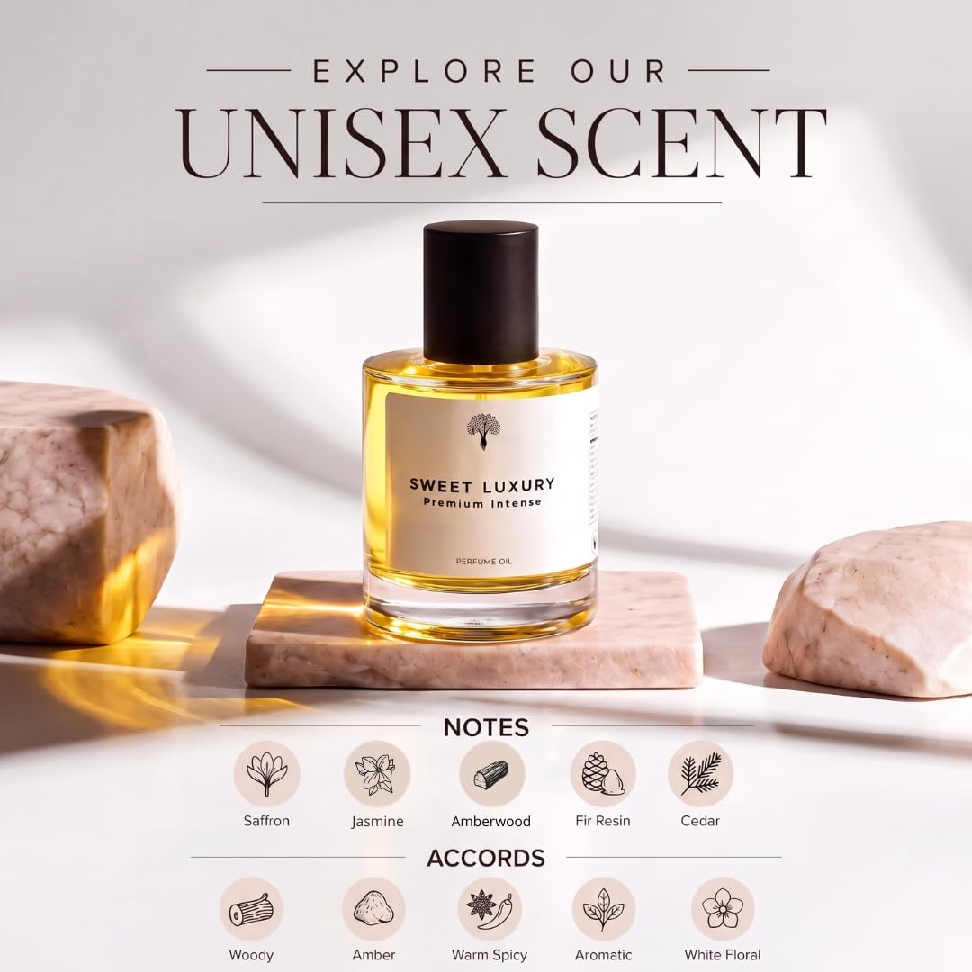Sweet Luxury Premium Intense Perfume Oil Unisex Long Lasting - Eternal perfume oils Official Imagery - 3