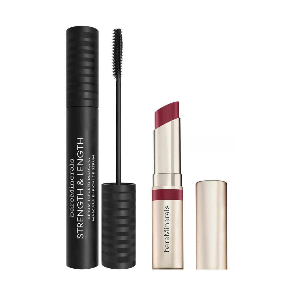 bareMinerals Strength Length Serum Infused Black Mascara - Premium Selection Official Imagery - 2