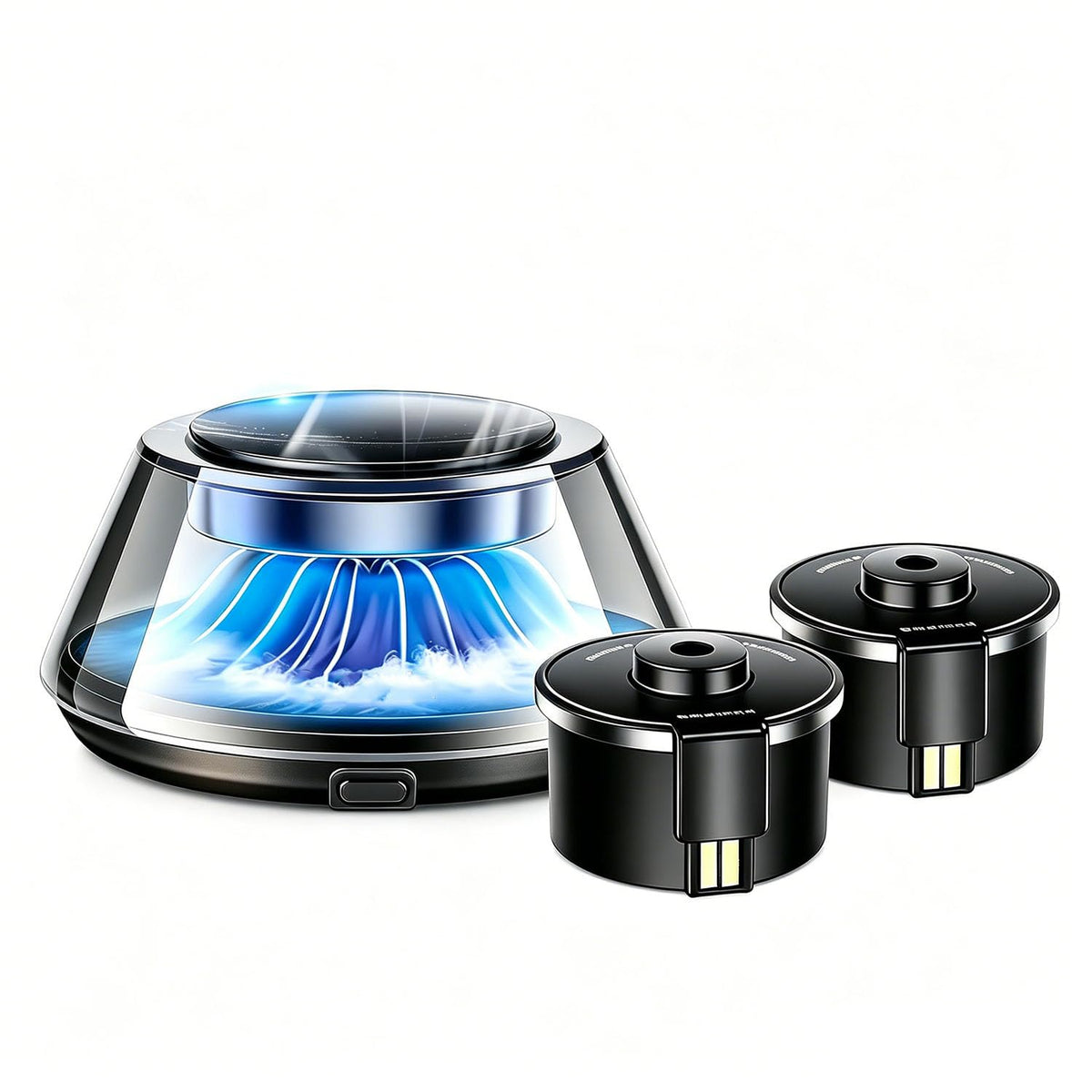 Kwak s Smart Car Air Freshener Diffuser with Auto On Off LED - Kwak's Official Imagery - 1