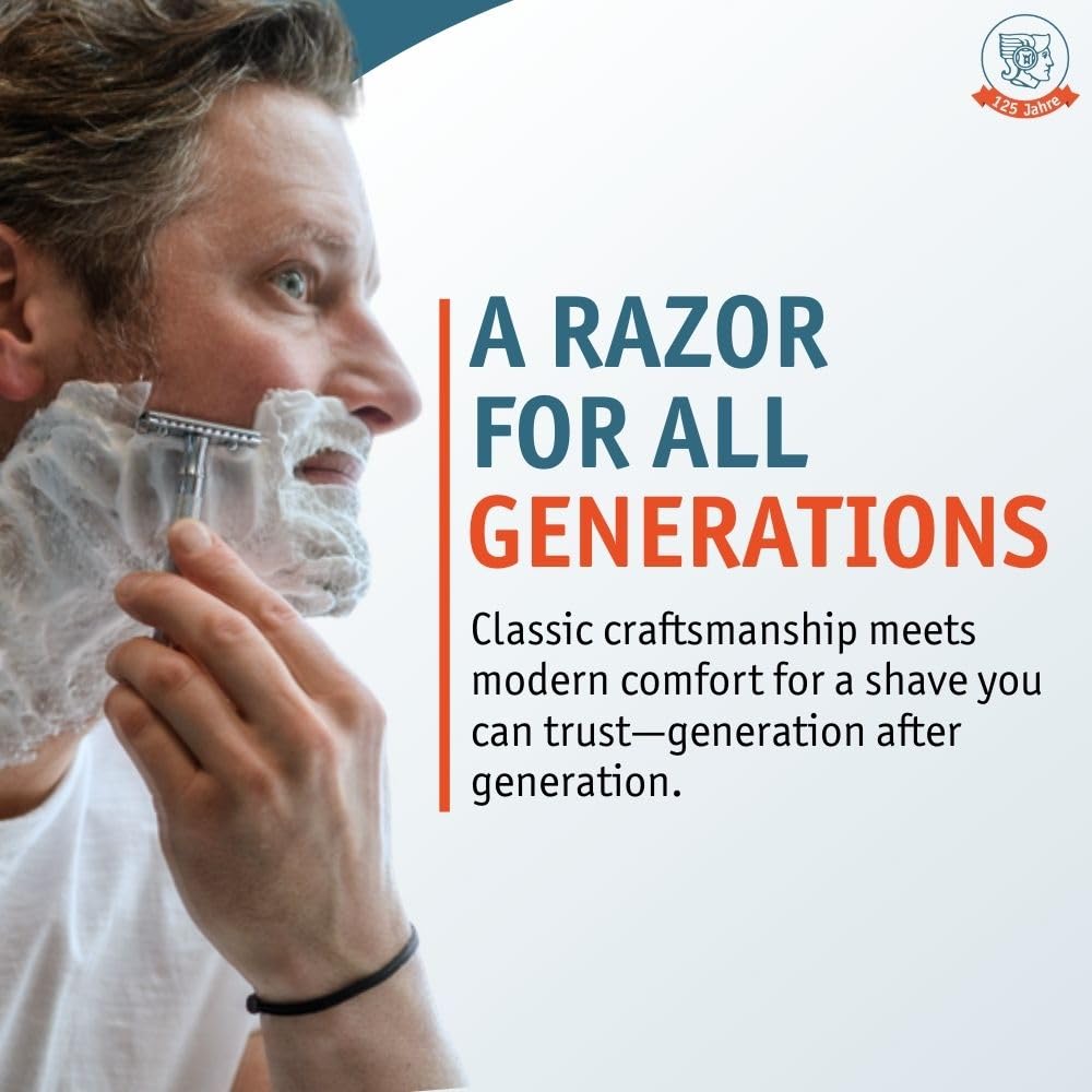 MERKUR 23C Double Edge Safety Razor - MERKUR Official Imagery - 5