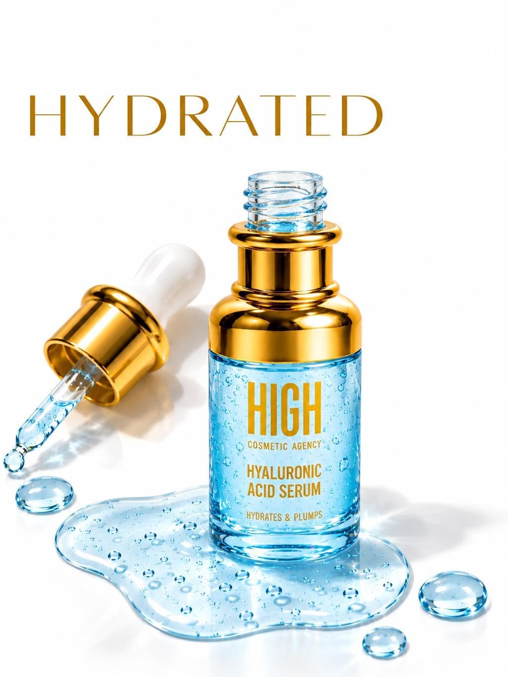 ELIXIR QUARTET 4 Piece Facial Serum Set - HIGH COSMETIC AGENCY Official Imagery - 7