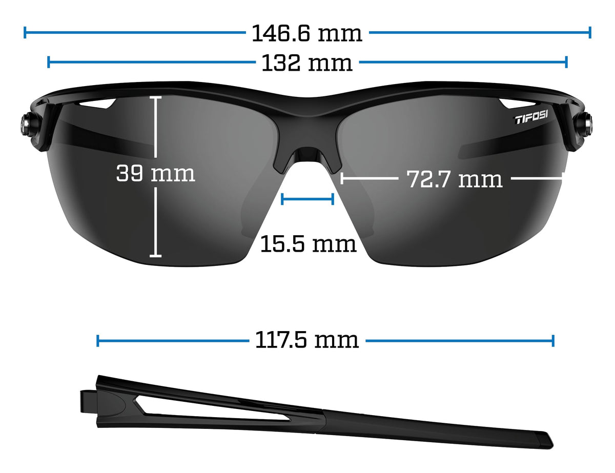 Tifosi Navar Half Frame Sport Sunglasses - Tifosi Official Imagery - 3