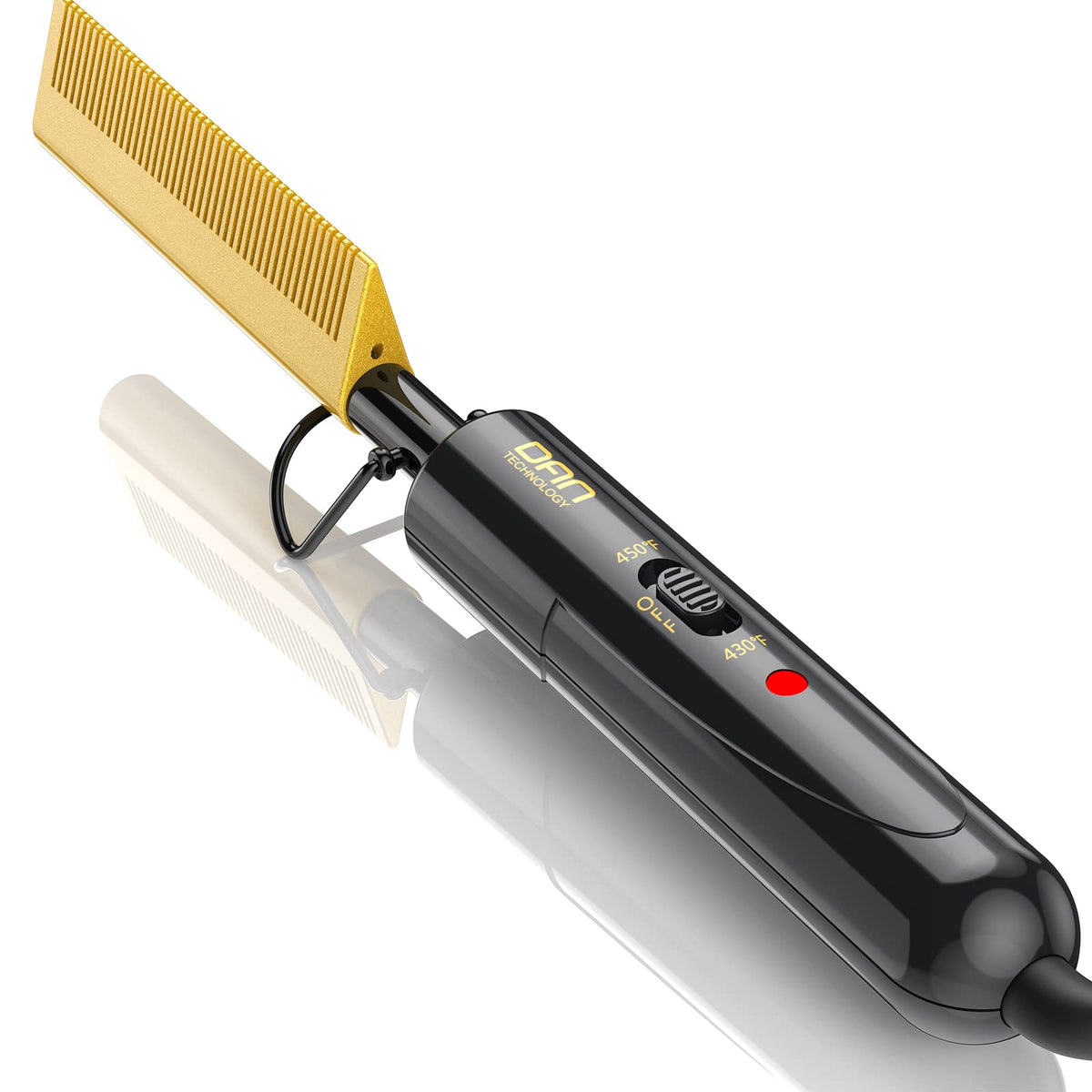 DAN Technology hot Comb Electric for Wigs Dual Voltage for – product photo (Hair Combs)